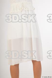Leg white dress of Leah 0005